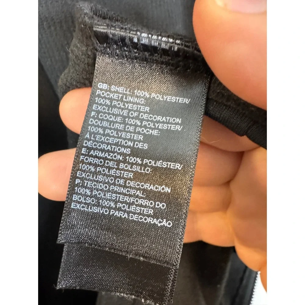 The North Face Mens WindWall Softshell Full Zip Vest Black NF0A336N Size M